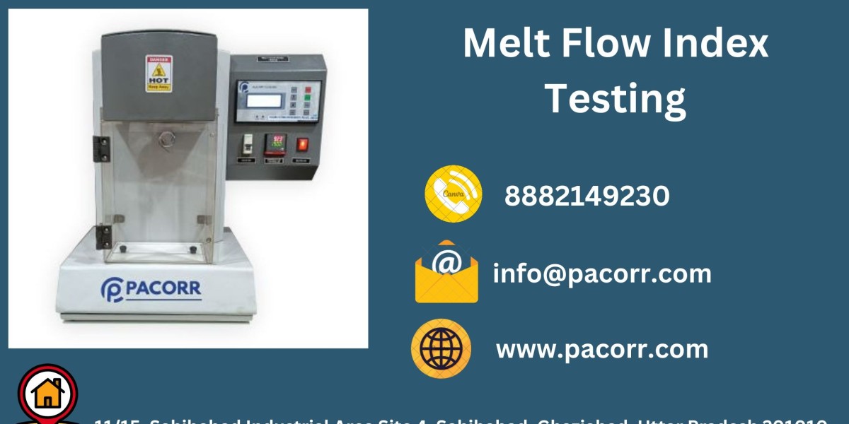 Ensuring Polymer Consistency and Quality with the Melt Flow Index Tester at pacorr.com